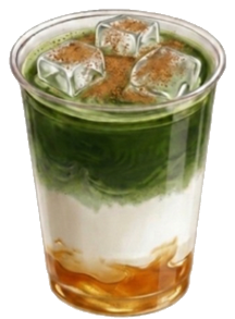 Honey Cinnamon Matcha Latte