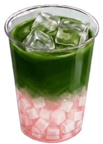 Litchi Jelly Matcha