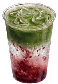 Raspberry Matcha