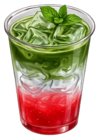 Watermelon Matcha Refresher